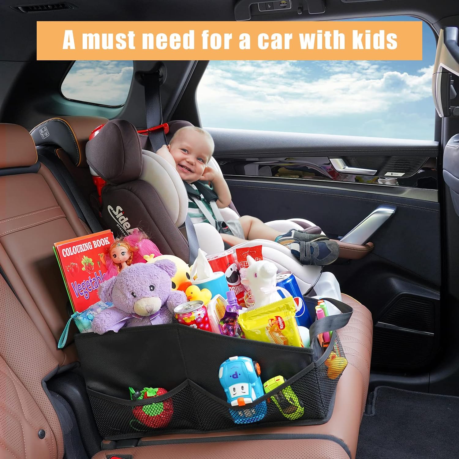 car seat organization for KIDS